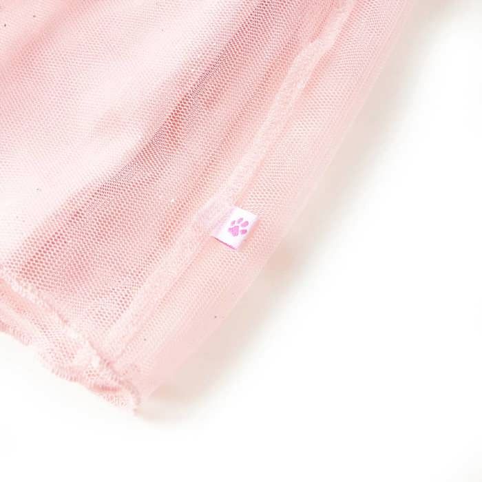 Skirt with Tulle for Children Light Pink 92/104/116/128/140