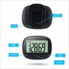 Large Screen Step Counter Multifunctional Electronic Pedometer High Quality Time Display  Walking