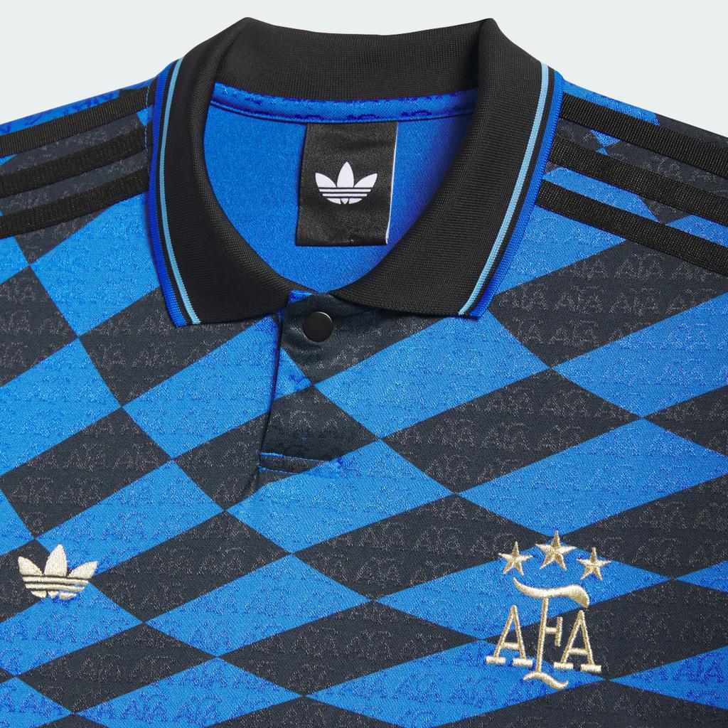 adidas Camiseta Argentina Negro/Azul Unisex Tops KX4551