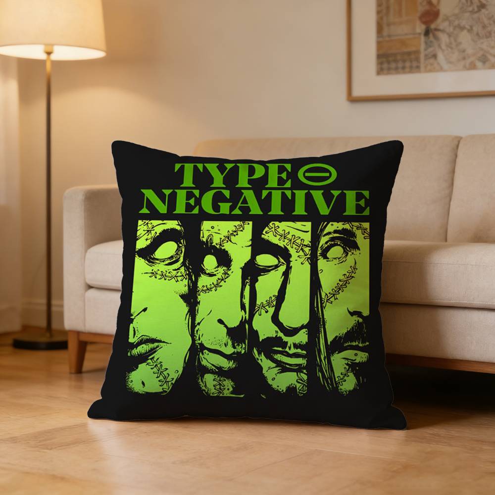 TType O NNegative Pillow Case Pattern Printed Pillowcase For Living Room Sofa Cushion Cover
