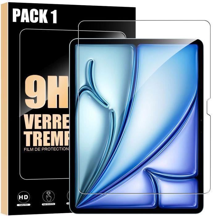 Verre Trempé - iPad Air 11 Pouces - M2/M3 - Anti-Rayures - Antichoc - Haute Transparence
