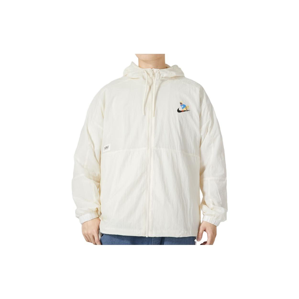 Nike Windbreaker Jacket White Men s FQ6999-110 M