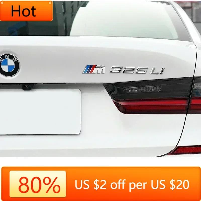Neuer Hots E60 1 Stück Metallaufkleber für den Kofferraum des Autos Autoemblem Abziehbild für BMW M Performance Power X1 X3 X5 X6 E84 E83 F25 M3 E90 E91 E60 F1