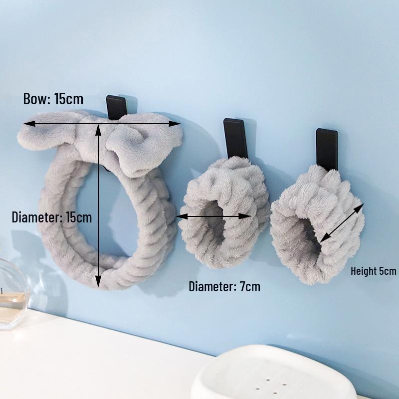 Water-Absorbent Cuff: Face Wash, Toothbrush, Hand Wash - Sweat-Wicking, Moisture-Proof Arm Protector