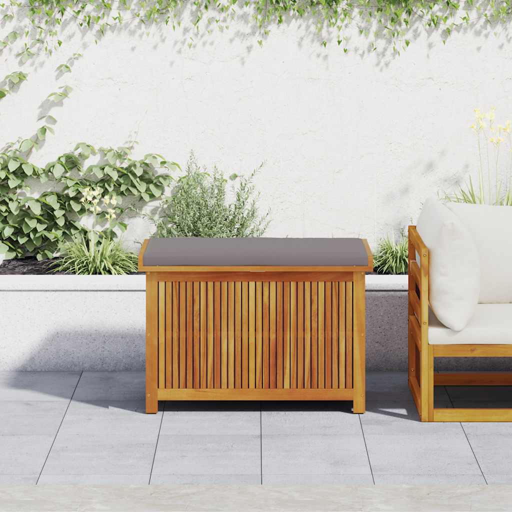 Outdoor Cushion Box 90 X 50 X 60.5 Cm Solid Acacia Wood