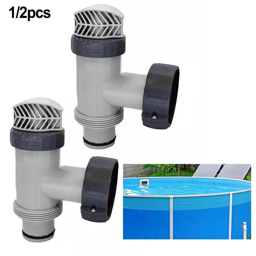 Easy Hose Swapping Pool Plunger Valve Water Flow Control