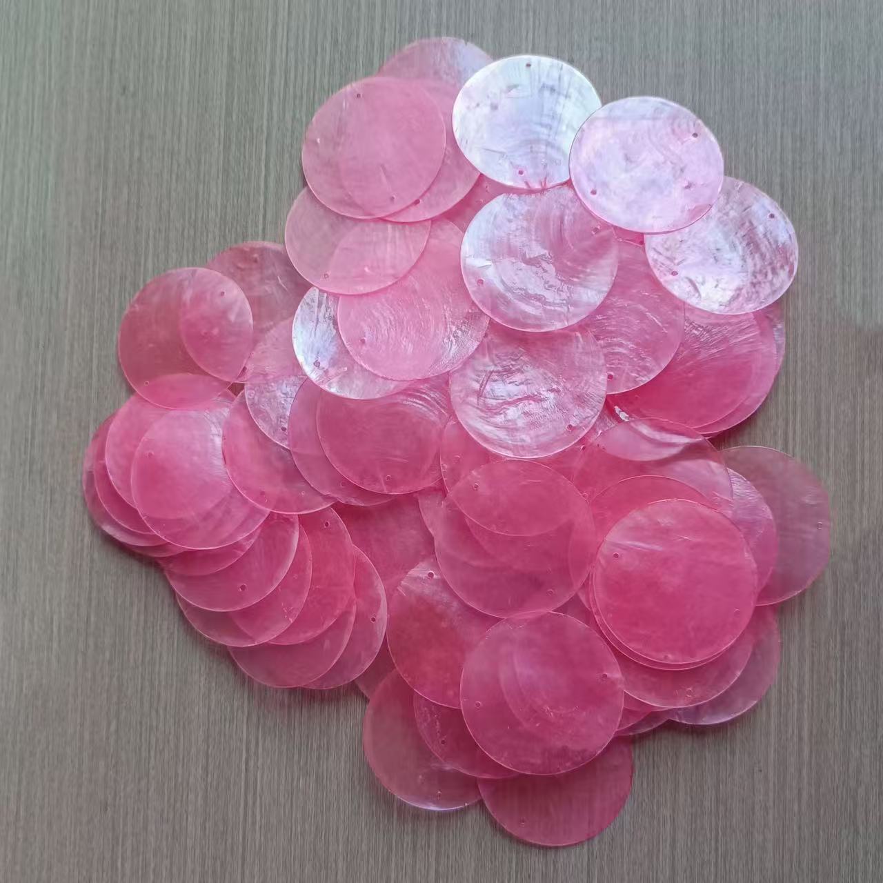 5 cm DIY balts Kapiz gliemežvāks