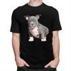 Custom American Pit Bull Terrier T Shirt Men Pure Cotton Tshirt Tees Streetwear Tshirts