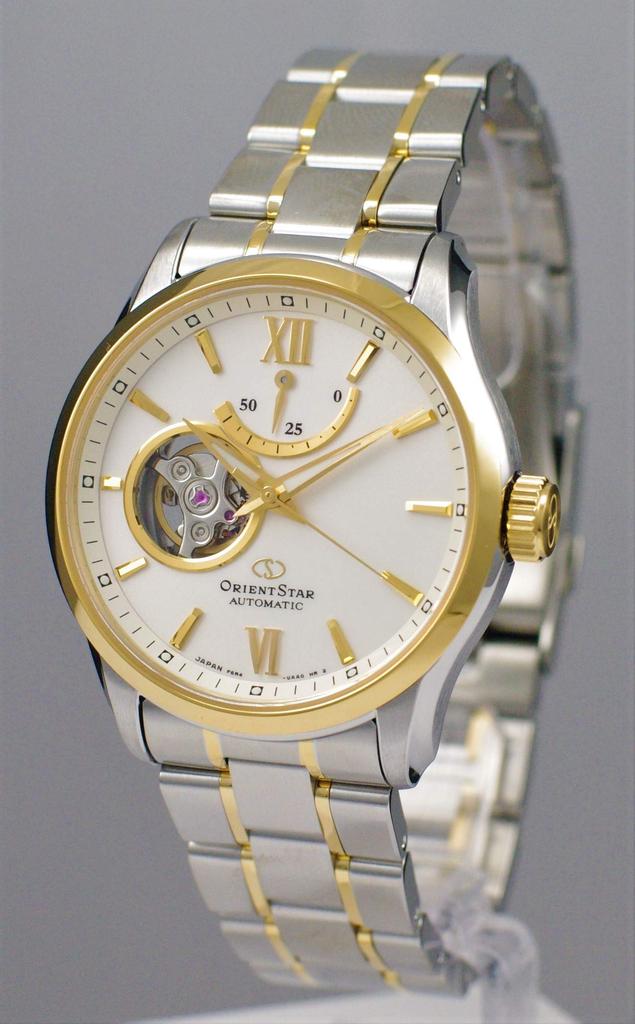 ORIENT STAR RE-AT0004S00B Automatic Semi-Skeleton Watch