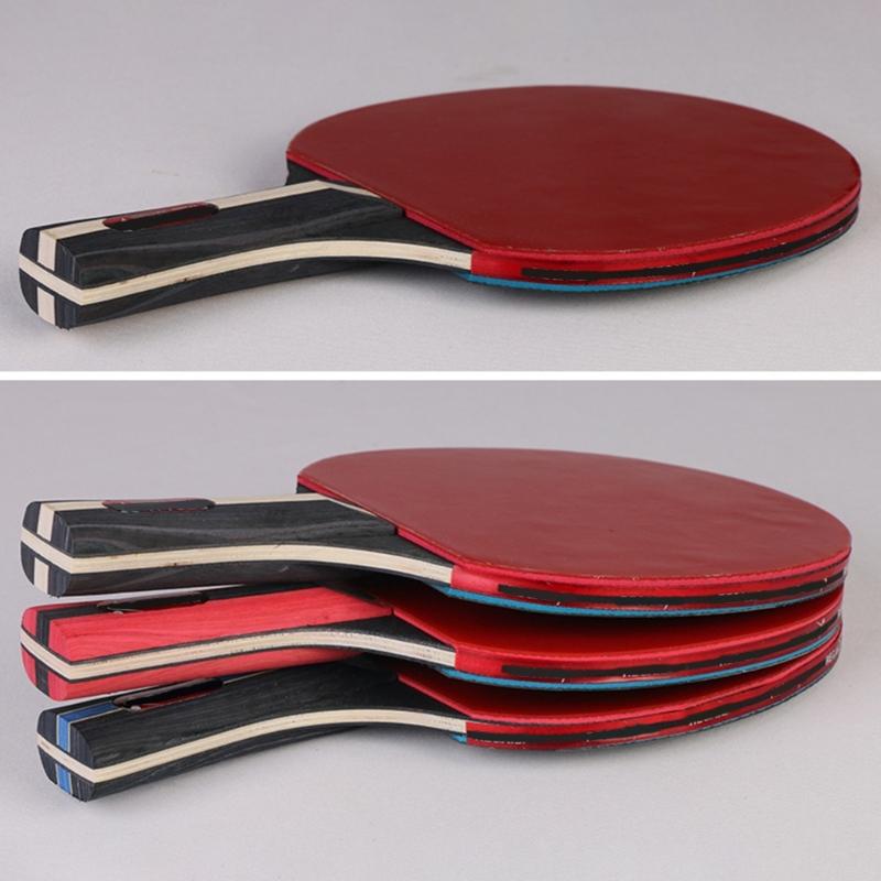 Pingpong Training Bat Rubber Racket Table Tennis Handle for Improving Table Tennis Pingpong Bat Table Tennis Paddle Set