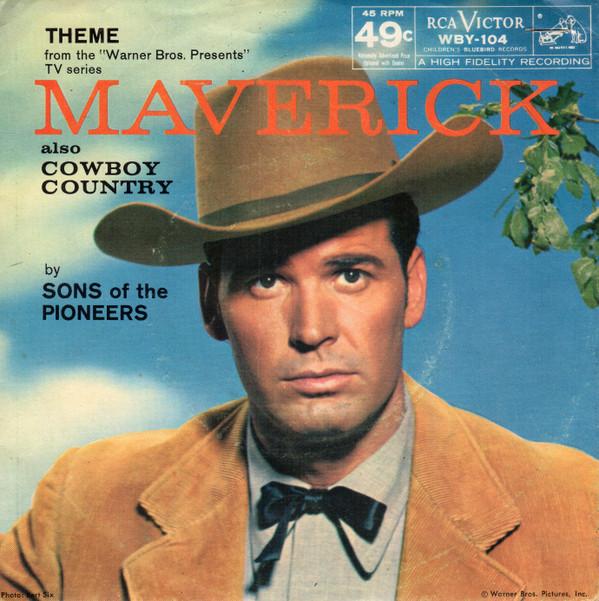 

7inch Record SONS OF PIONEERS - Maverick WBY104 RCA Victor US Folk Used