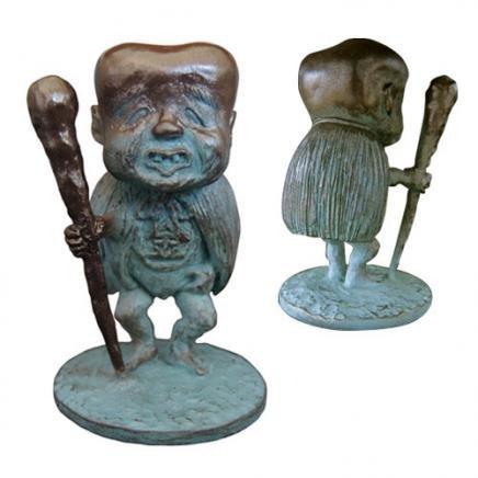 

Shigeru Mizuki Road Bronze Statue Replica Mini Figure (Konakijii)