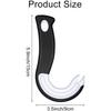 Portable J-Shaped Non-Slip Jar & Can Opener – Easy-Grip Multifunctional Lid & Ring Pull Opener