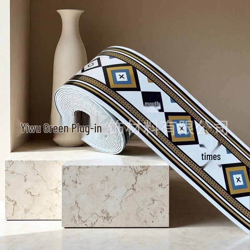 Marmoroptik Selbstklebende Fliesen-Sockelleiste & Wandaufkleber