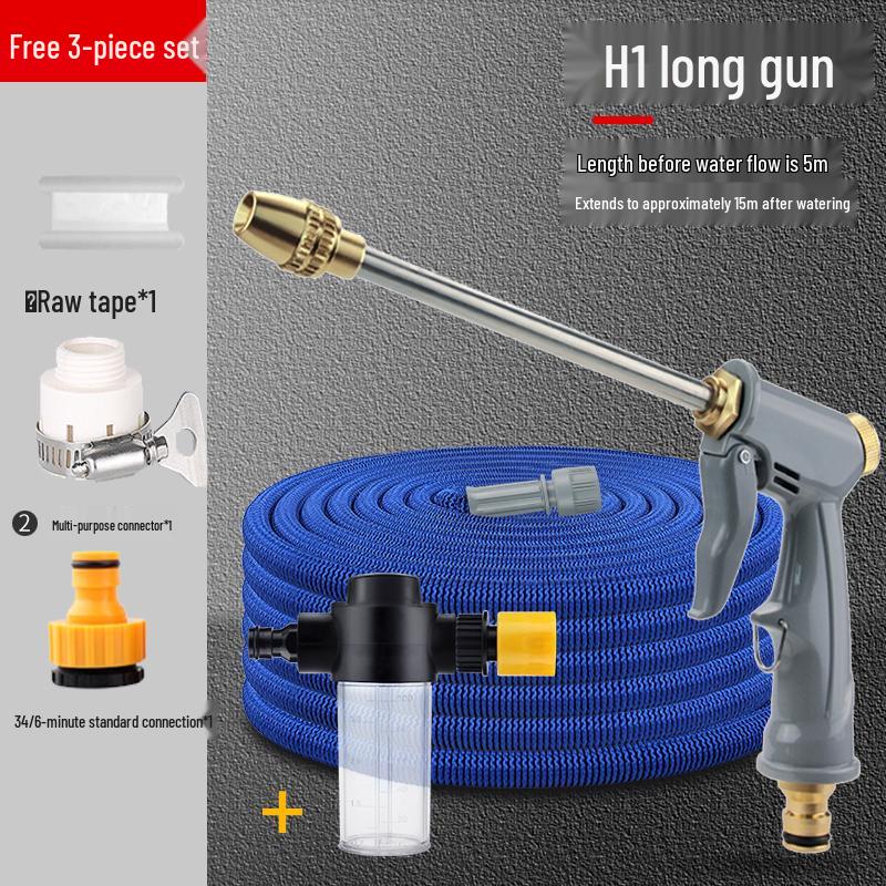 High-Pressure Telescopic Car Wash Hose Nozzle