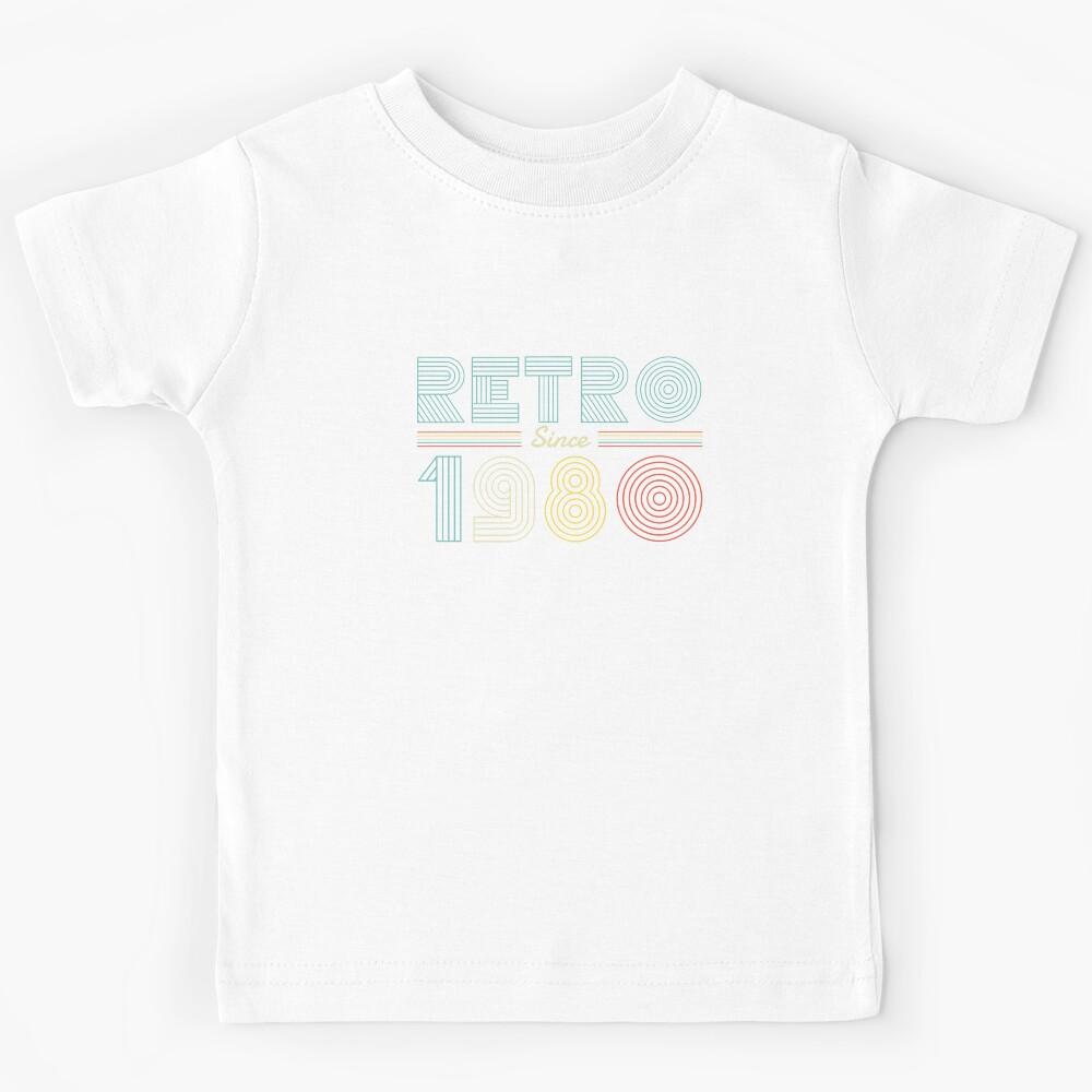 Retro Since 1980 - 80s Birthday Nostalgia Kids T-Shirt 140