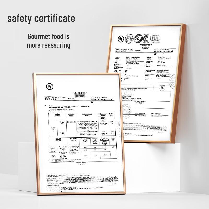 Meiliya Air Fryer & Oven Aluminum Foil with Serrated Cutter