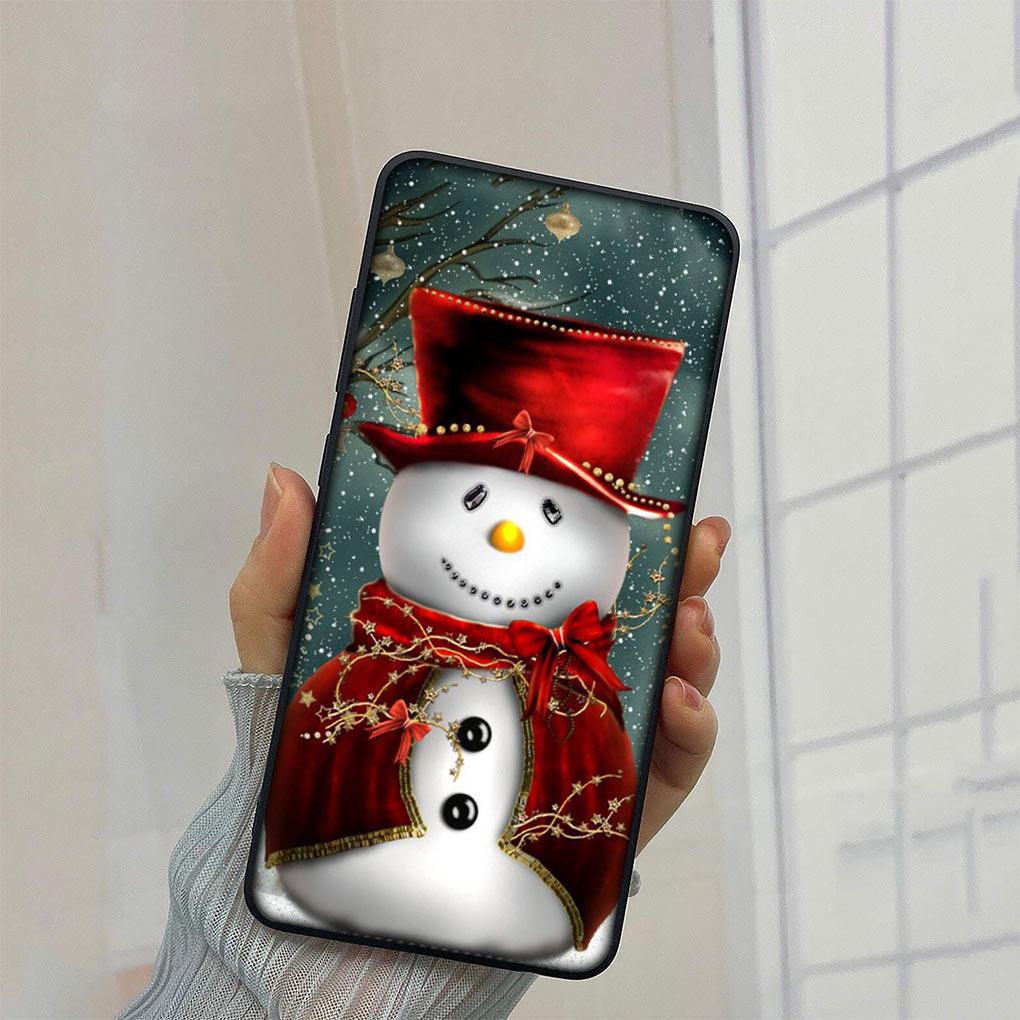 Merry Christmas Tree Deer Santa Claus Snow for VIVO Y20 Y21 Y33S Y20i Y02 Y16 Y22S Y27 Y21T Y35 Y36 Y53S Y70 Y76 Y77 Y78 Case VIVO Y36