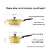 BeiDing Moon Porcelain Non-stick Milk Pot