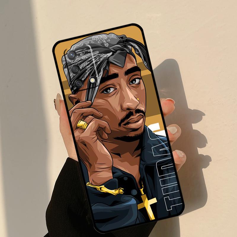 Rapper 2pac Singer Tupac Case For Oppo A5 Pro A6 A16 A76 A96 A17 A57 A40 A60 A80 A98 A58 A78 A18 A38 A54 A74 A94 A15