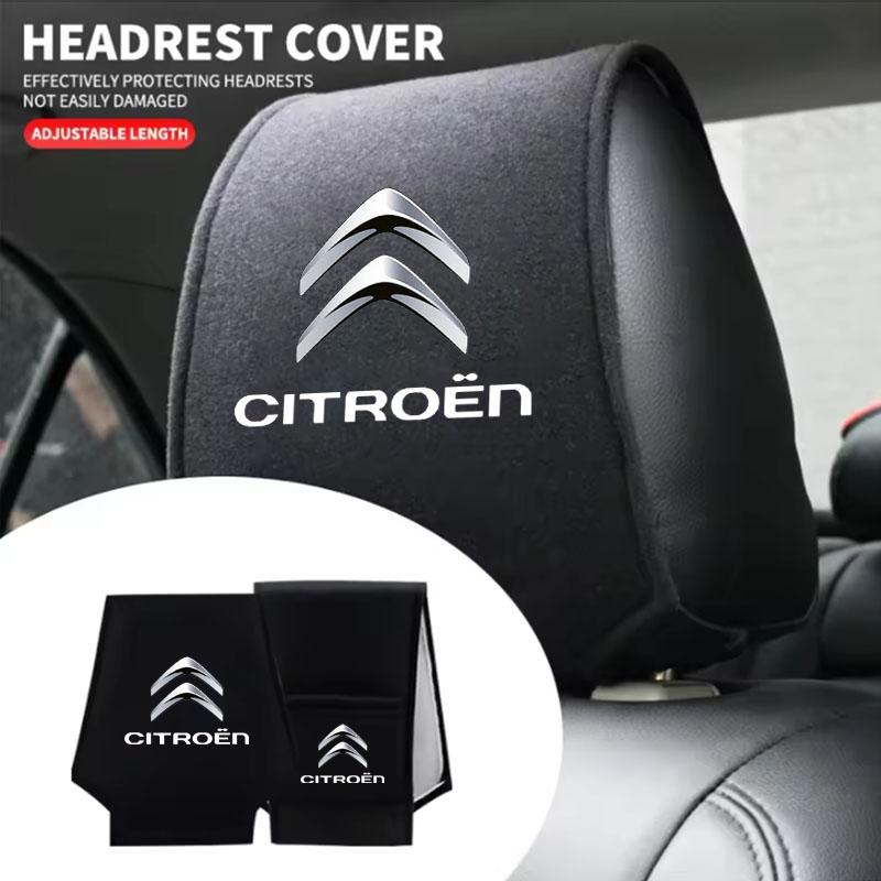 Car Seat Headrest Cover Pillow Case Cushion Neck Cover For Citroen C1 C2 C4 C5 C3 C4L C8 Berlingo Xsara Picasso Accessories
