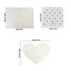 Cotton Heart Shaped Placemat Insulated Cup Mat Cute Kitchen Table Mat  Kitchen