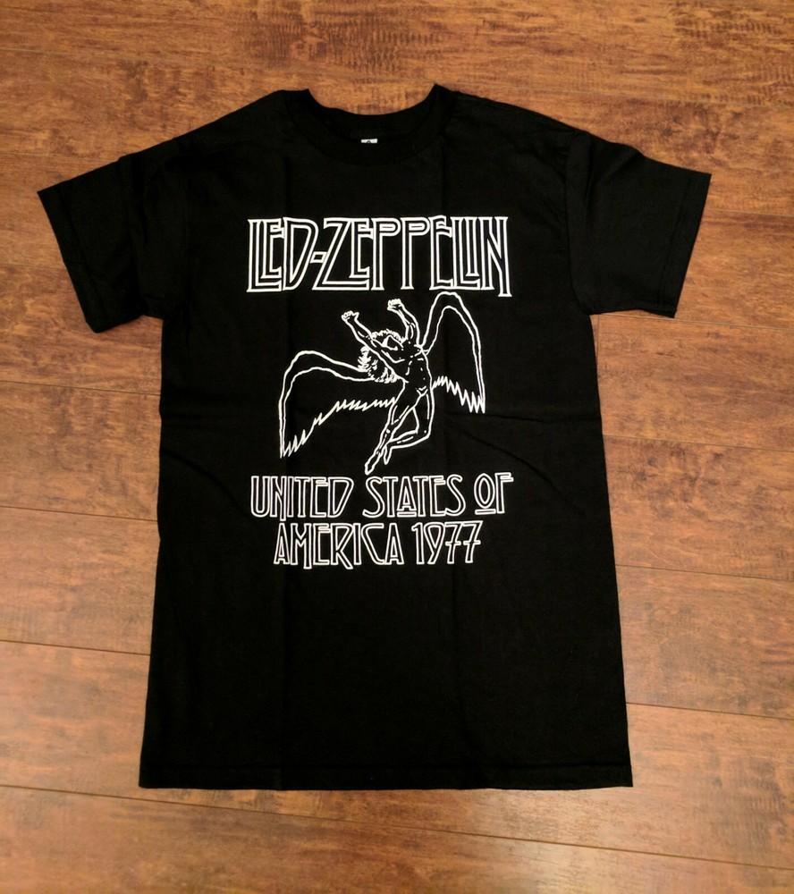 NEW LED ZEPPELIN 1977 T SHIRT Unisex T-Shirt XXXXL
