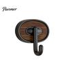 Decorative Storage Hook Adhesive Hook, Load-Bearing Wall Hanger, with High-Adhesive Backing Heavy Duty Retro Style for Bathroom Kitchen Entrance Hall