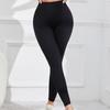 Seamless yoga pants women's outdoor sports hip lift high waist step cycling fitness training trousers women