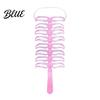 Eyebrow Stencil with Handle 1/2 Sets Kit 8 Shape Brow Template & Women Headband Reusable Shaping Drawing Guide Tools for Beginner Shaper