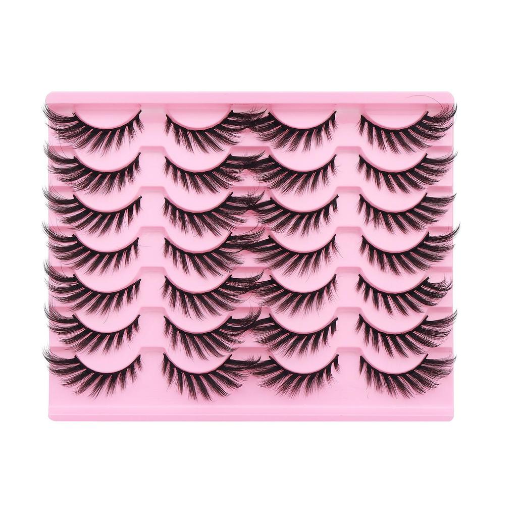 New 3D Cat Eye False Eyelashes - Super Natural Look