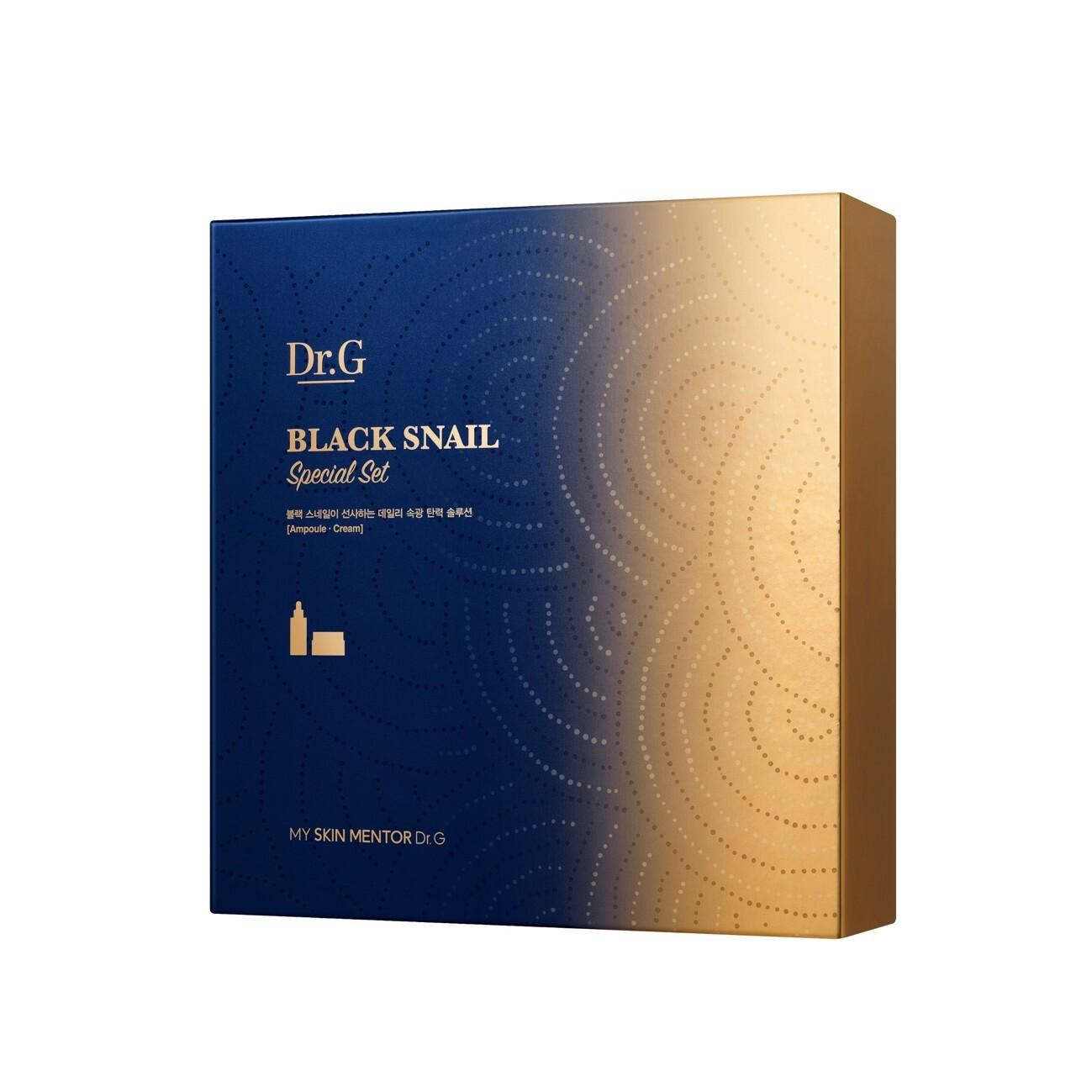 

Dr.G Black Snail Retinol 3-in-1 Gift Set (2 items) (Cream 50ml + Ampoule 50ml + Mask Pack 1) 1 wrinkle mask + 50ml cream + 50ml ampoule