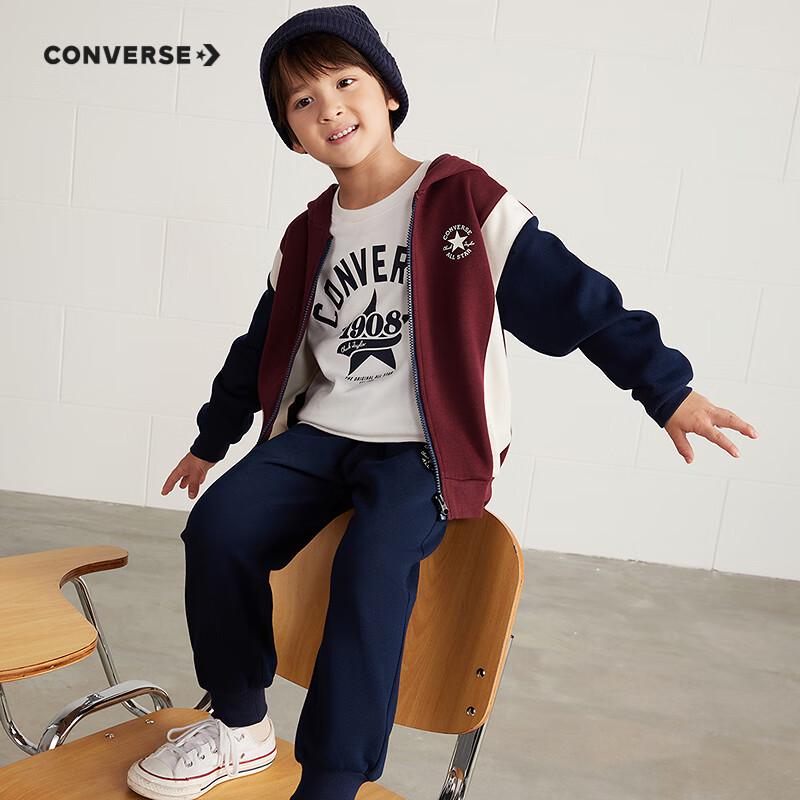 Converse Kids Boys Hooded Sweatshirt & Pants Set S
