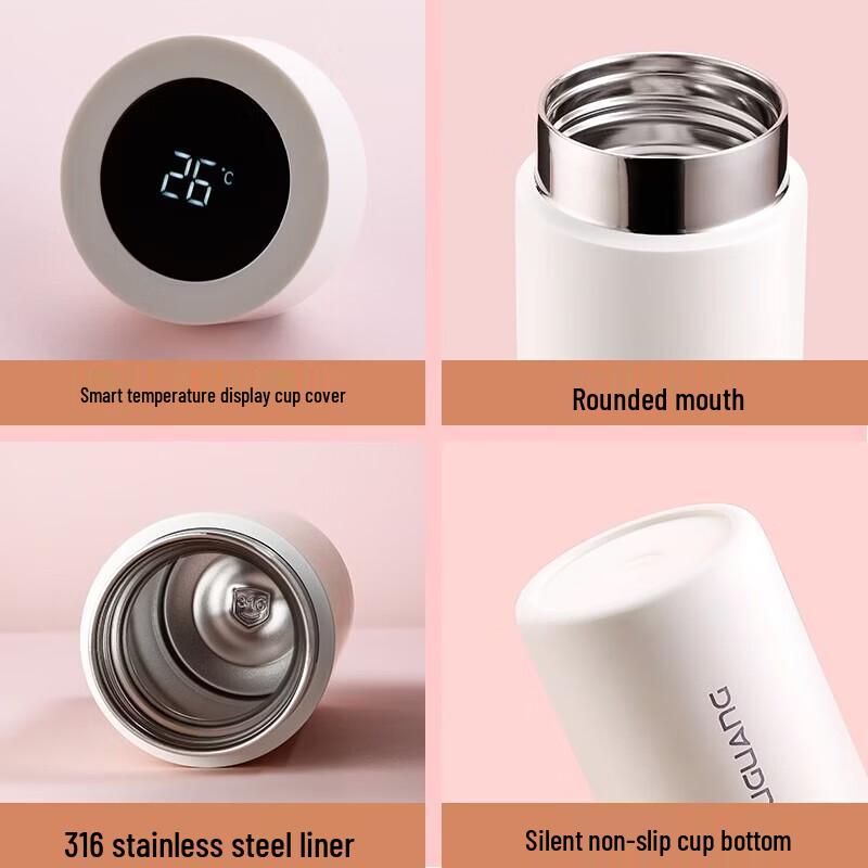 FUGUANG Smart Digital Display 316 Stainless Steel Insulated Mug