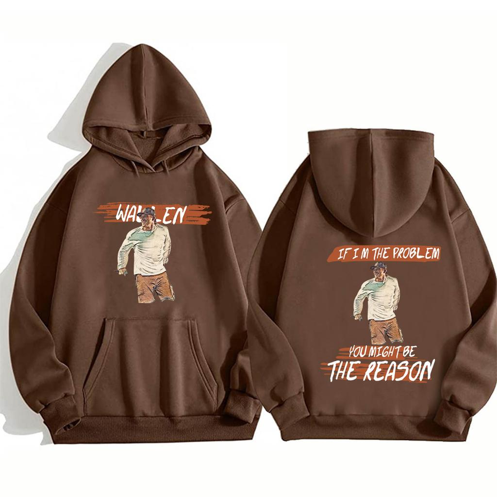 Morgan Wallen Country Music Hoodies Morgan I'm The Problem Tour 2025 Hoodie Harajuku Pullover Tops Man Woman Sweatshirt Gift