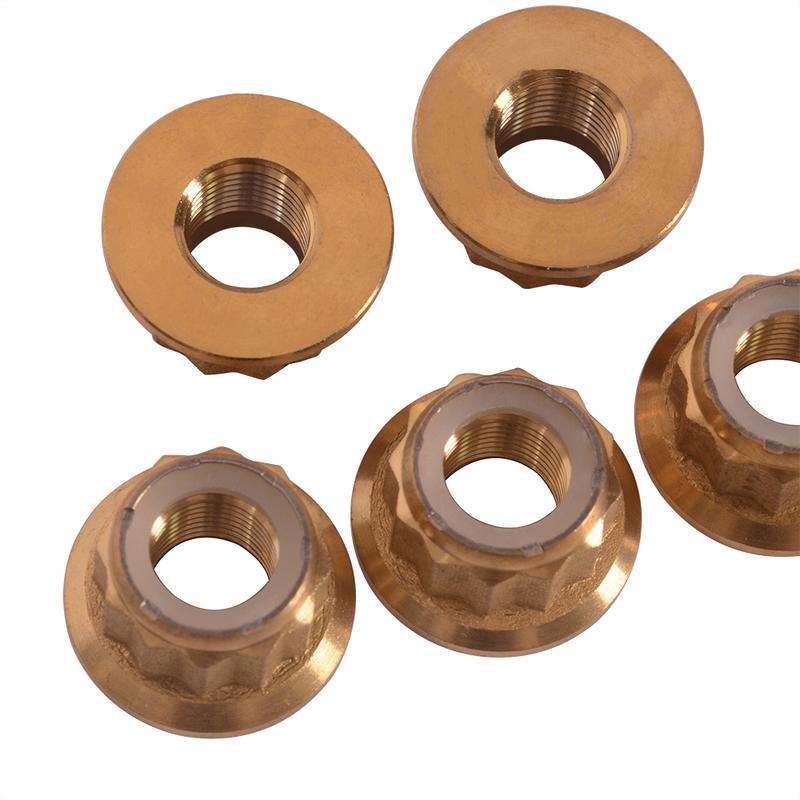 6PCS For Ducati Panigale 1199/1199S 1299/1299S V4/V4S V2 Streetight V4 Motorcycle Titanium alloy Rear Sprocket Wheel Nuts