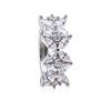 18K Gold-Plated Exquisite Wheat Hoop Earrings with Zirconia Leaves for Women