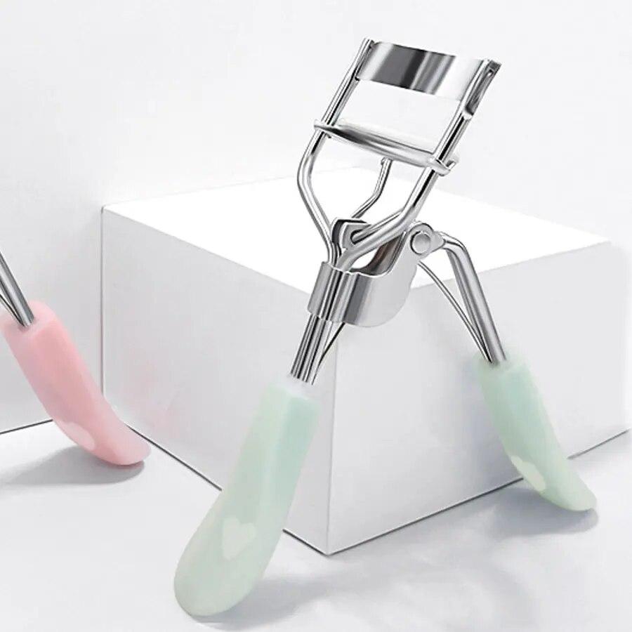 Eyelash Clamp Comb Curl Natural Novice Eyelid Free Portable Sunflower Eyelash Curler Eyelash Curler Three-dimensional Stainless