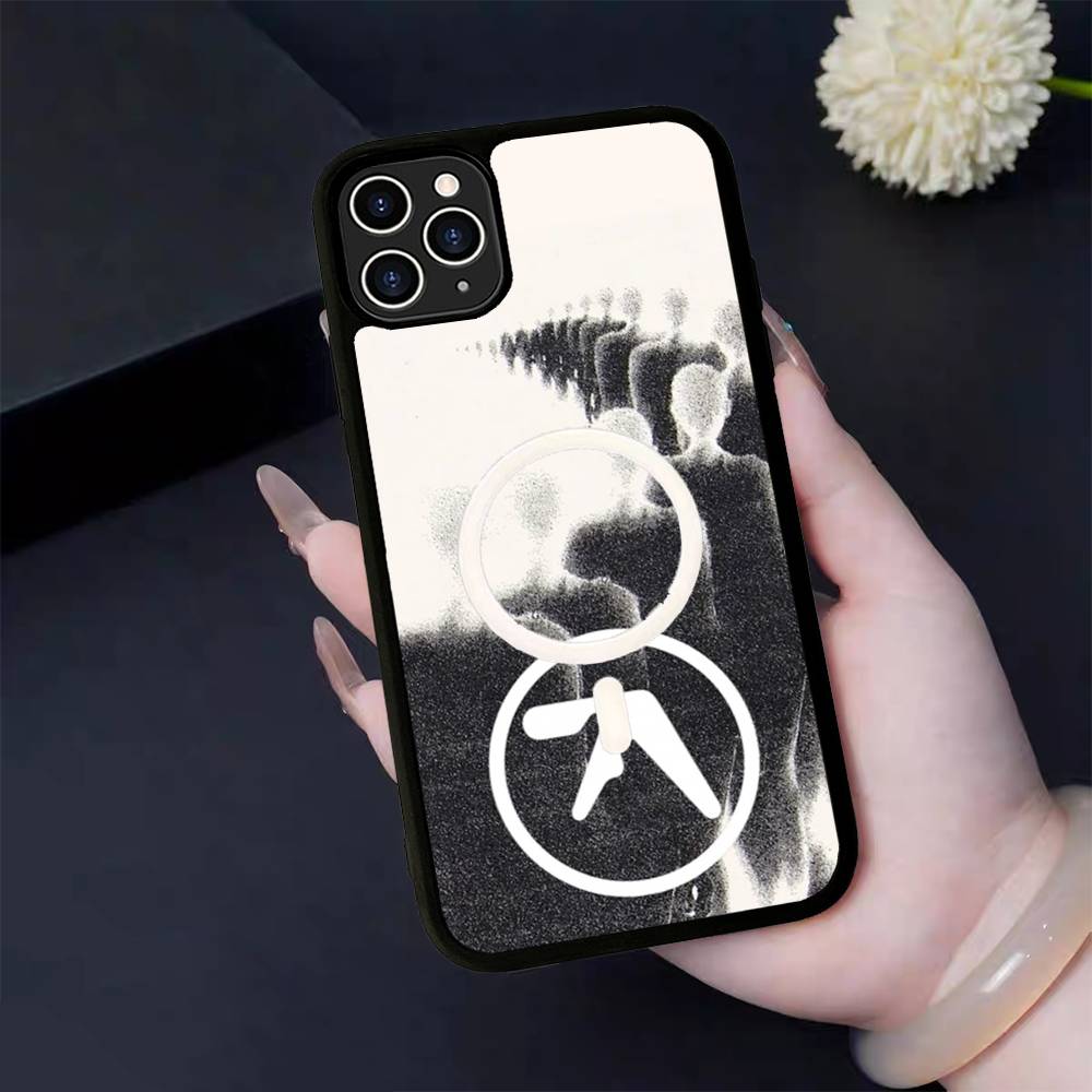 Musiker A-Aphex T-Twin Für Magsafe Hülle Für IPhone 17 16 Pro Max 15 14 Plus 13 12 11 Kabelloses Laden Handyhülle
