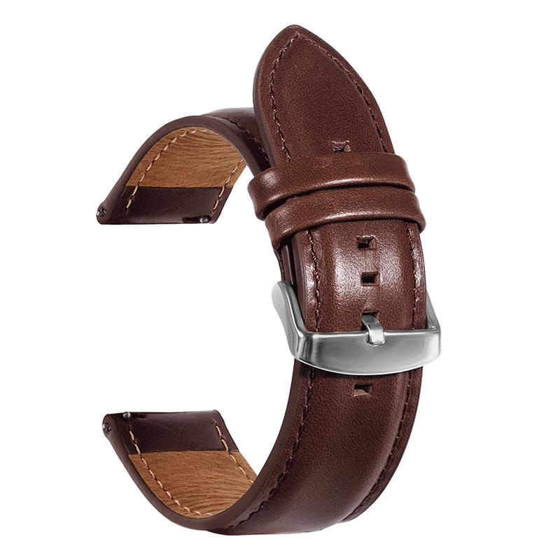18mm 20mm 22mm 24mm 26mm Vintage Genuine Leather Straps Stitching Cowhide Watch Band Quick Release Bracelet Sport Wristband