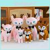 Sika Bow Tie Deer Plush Toy Cartoon Stuffed Animal Doll Decoration Kids Gift