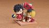 Kozume Kenma and Kuroo Tetsuro plastic painted finished figure Qset+ Haikyu!! non-scale