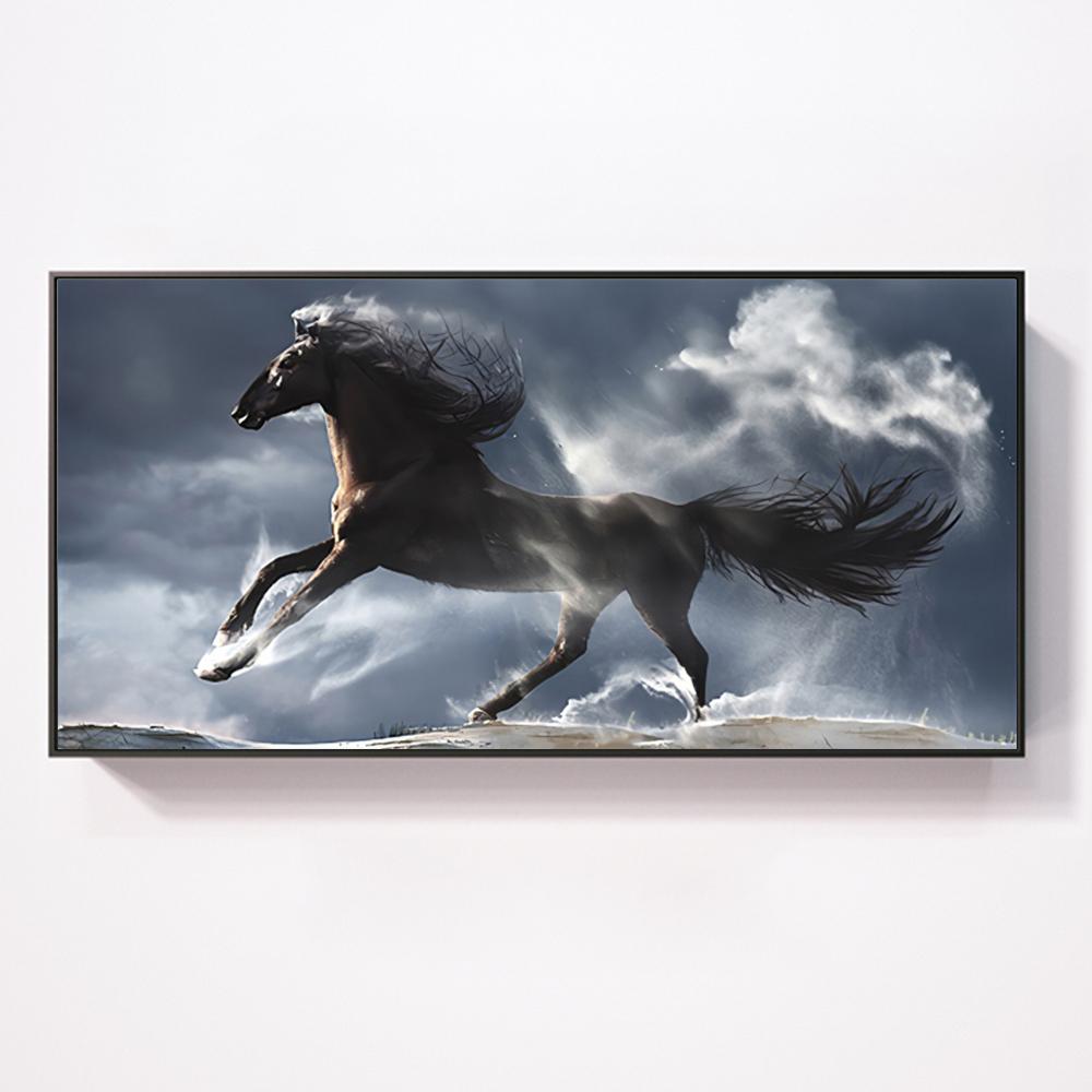 Chinese Style Galloping Horse Wall Art Posters Simple Atmosphere Modern Home Decor Canvas Painting Mural Pictures Prints Artwork