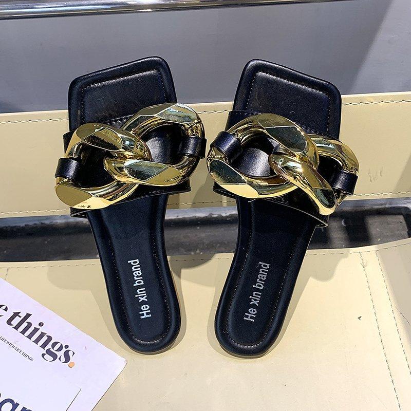 he xin brand slippers