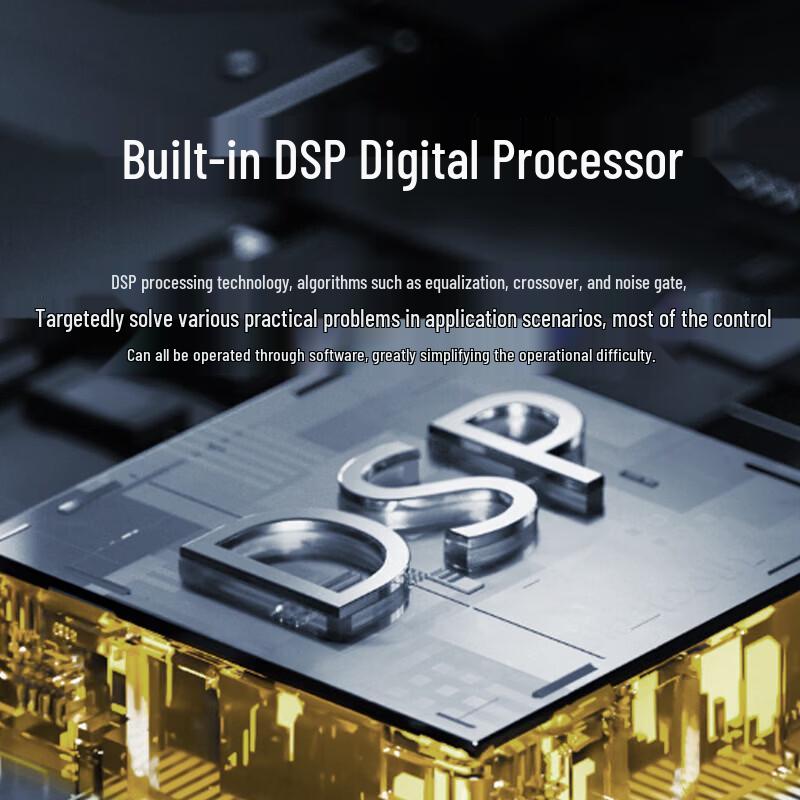 FionTu Professional Conference Room Audio Processor FT-JP0808B (CN Version)