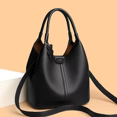 2025 Women's Versatile Handbag: Large Capacity Soft Leather Shoulder & Crossbody Bag