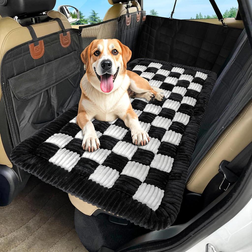 Plush Non-Slip Car Backseat Pet Cushion and Sofa Pad