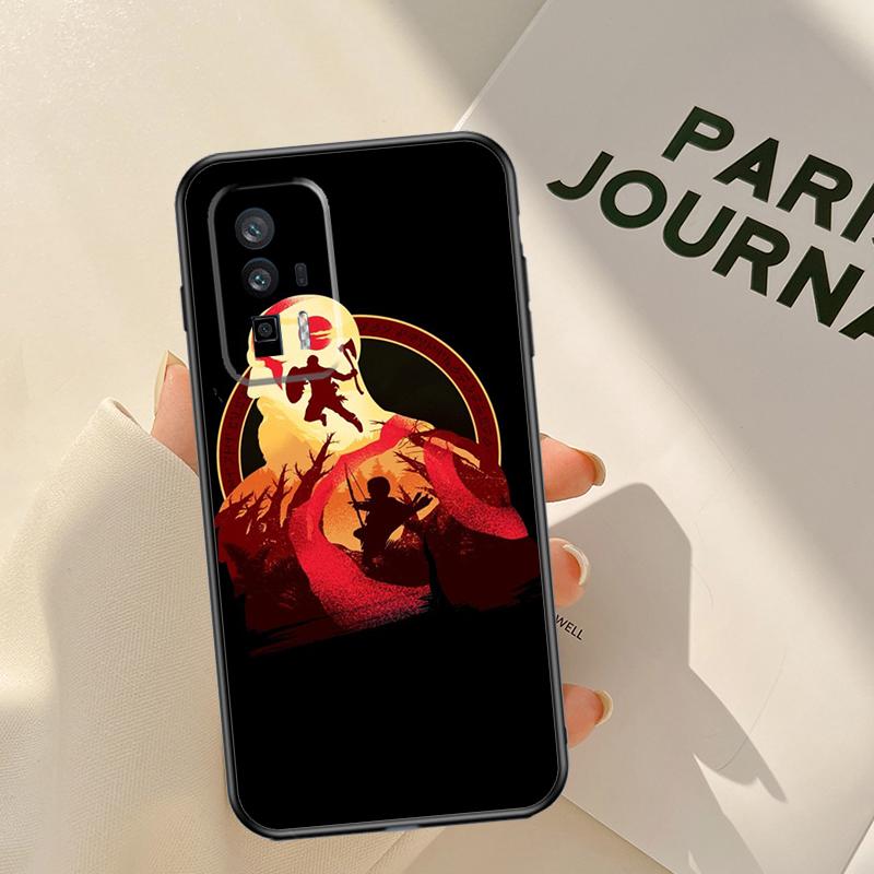 God of War Case For Xiaomi 15 14 Ultra 13T 14T 15T Pro 17 Pro Max POCO X7 Pro X3 X5 X6 F5 F6 F7 F8 Coque