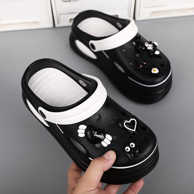 Latest Design Women'S Stylish Outside Soft-Soled Anti-Skid Toe Cap Outer Wear Beach Sandal Shoes And Slide Shoes