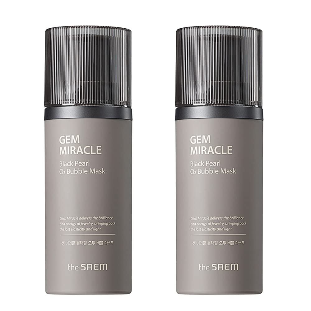 

The Sem Gem Miracle Black Pearl O2 Bubble Mask Jumbo Size pieces [1+1] - 105g2